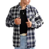 99ブルー | チェックシャツ メンズ ボタンダウンシャツ | ARCADE