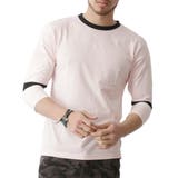 ピンク | Tシャツ 7分袖 メンズ | ARCADE