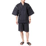 C柄 | 清涼素材 和柄 甚平 | ARCADE