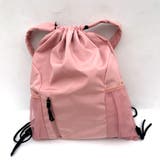 ピンク | ナップサック メッシュポケット 撥水 | ARCADE