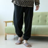 ブラック | 暖かい ルームパンツ メンズ | ARCADE