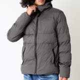 グレー | 中綿ジャケット メンズ 横キルト | ARCADE