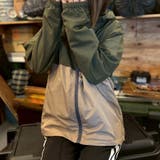 カーキ×ベージュ | マウンテンパーカー レディース ウィンドブレーカー | ARCADE