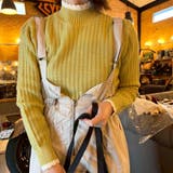 グリーンイエロー | ニット レディース リブニット | ARCADE