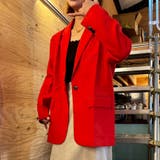 レッド | テーラードジャケット レディース 1Bジャケット | ARCADE