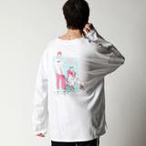 ホワイト(Bタイプ) | 長袖Tシャツ バックプリント ロンt | ARCADE
