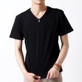 (Vネック)ブラック | Tシャツ 半袖 メンズ | ARCADE