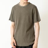 カーキ(クルーネック) | ピグメントTシャツ 半袖Tシャツ メンズ | ARCADE