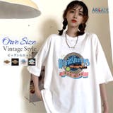Bタイプ-ホワイト | Tシャツ レディース 半袖 | ARCADE