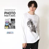 ホワイト(C柄) | 着回し力抜群 フォトデザイン Tシャツ | ARCADE