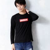 E柄ブラック | ロンT メンズ 長袖Tシャツ | ARCADE