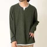 カーキ | カットソー メンズ 長袖Tシャツ | ARCADE