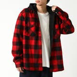 レッド | あったフリース チェックシャツ メンズ | ARCADE