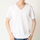 ホワイト | 半袖Tシャツ メンズ Vネックカットソー | ARCADE