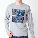 杢グレー(A柄) | Tシャツ メンズ 長袖 | ARCADE