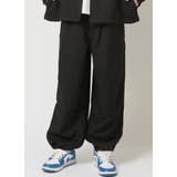 ブラック | ワイドパンツ メンズ パラシュートパンツ | ARCADE