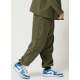 カーキ | ワイドパンツ メンズ パラシュートパンツ | ARCADE