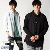 綿麻シャツ メンズ リネンシャツ | ARCADE | 詳細画像1 