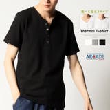 半袖Tシャツ メンズ ワッフル | ARCADE | 詳細画像1
