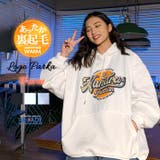 裏起毛 ビッグパーカー レディース | ARCADE | 詳細画像1 