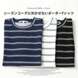 ボーダーTシャツ メンズ 半袖tシャツ | ARCADE | 詳細画像3