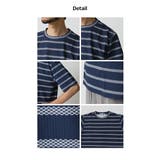 ボーダーTシャツ メンズ 半袖tシャツ | ARCADE | 詳細画像8