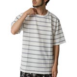 オフホワイト | ボーダーTシャツ メンズ 半袖tシャツ | ARCADE