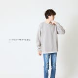 長袖Tシャツ メンズ フェイクレイヤード | ARCADE | 詳細画像4