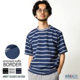 ボーダーTシャツ メンズ 半袖tシャツ | ARCADE | 詳細画像1