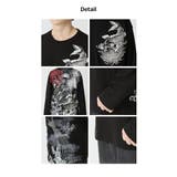 和柄 ロンTee メンズ | ARCADE | 詳細画像7
