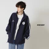 ナイロンジップジャケット アームラインサークルロゴ ドロスト | ARCADE | 詳細画像4 