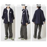 ナイロンジップジャケット アームラインサークルロゴ ドロスト | ARCADE | 詳細画像7 