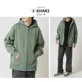 裏起毛 ヘビーウェイト スウェットフルジップパーカー | ARCADE | 詳細画像10 