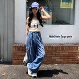 ルーズ デニムカーゴパンツ ワイドシルエット | ARCADE | 詳細画像7 