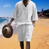 セットアップ ジャガード織り 5分袖カットソー | ARCADE | 詳細画像12