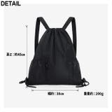 ナップサック メッシュポケット 撥水 | ARCADE | 詳細画像6