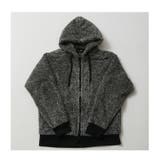 ジップパーカー メンズ 両面シャギー | ARCADE | 詳細画像4 