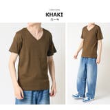 半袖Tシャツ メンズ Vネックカットソー | ARCADE | 詳細画像12