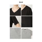 半袖Tシャツ メンズ Vネックカットソー | ARCADE | 詳細画像8