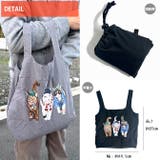 エコバッグ ポリリップ 猫プリント | ARCADE | 詳細画像3 