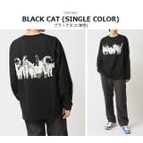 度詰め天竺 長袖Tシャツ アニマル前後 | ARCADE | 詳細画像12 