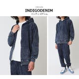 セットアップ メンズ カットデニムジップパーカー | ARCADE | 詳細画像10