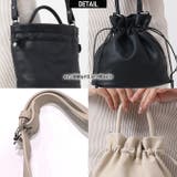 巾着バッグ ショルダーバッグ 2way | ARCADE | 詳細画像3 