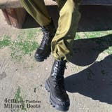 ブーツ メンズ 編み上げ厚底 ファスナー サイドジップ ミリタリーブーツ | ARCADE | 詳細画像3 