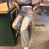 デニム レディース ダメージジーンズ | ARCADE | 詳細画像7 