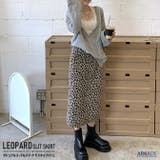 ハイウエストスカート レディース レオパード柄 | ARCADE | 詳細画像4