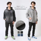 デニムパーカー メンズ ゆったりパーカー | ARCADE | 詳細画像3 