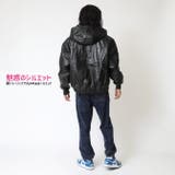 ゆるっとシルエット ヴィンテージ加工素材 フードブルゾン | ARCADE | 詳細画像5