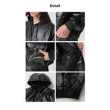 ゆるっとシルエット ヴィンテージ加工素材 フードブルゾン | ARCADE | 詳細画像7