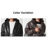 ゆるっとシルエット ヴィンテージ加工素材 フードブルゾン | ARCADE | 詳細画像10